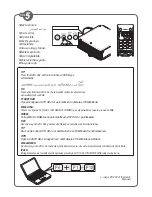 Preview for 3 page of NEC PX700W Quick Setup Manual