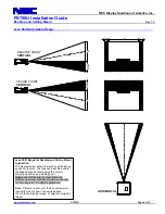 Предварительный просмотр 4 страницы NEC PX750U Series Installation Manual