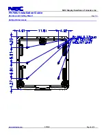 Предварительный просмотр 6 страницы NEC PX750U Series Installation Manual