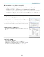 Preview for 24 page of NEC PX750U Series User Manual