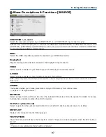 Preview for 52 page of NEC PX750U Series User Manual