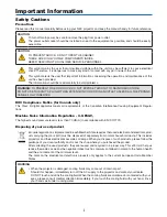 Preview for 63 page of NEC PX750U Series User Manual