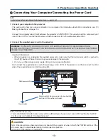 Preview for 87 page of NEC PX750U Series User Manual