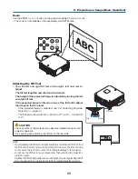 Preview for 99 page of NEC PX750U Series User Manual