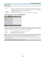 Preview for 123 page of NEC PX750U Series User Manual