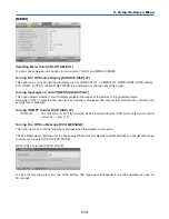 Preview for 128 page of NEC PX750U Series User Manual