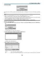 Preview for 164 page of NEC PX750U Series User Manual