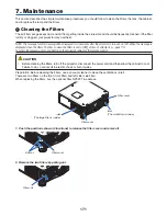 Preview for 185 page of NEC PX750U Series User Manual