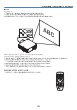 Preview for 39 page of NEC PX750U2 User Manual