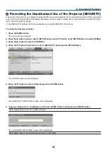 Preview for 62 page of NEC PX803UL-WH User Manual