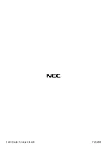Preview for 212 page of NEC PX803UL-WH User Manual