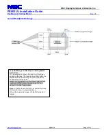 Preview for 4 page of NEC PX803UL Installation Manual