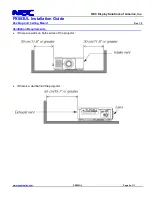 Preview for 8 page of NEC PX803UL Installation Manual