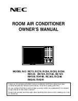 Preview for 1 page of NEC RC124 Owner'S Manual