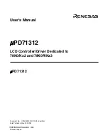 Preview for 3 page of NEC Renesas mPD71312 User Manual