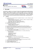 Preview for 11 page of NEC Renesas mPD720210 Hardware User Manual