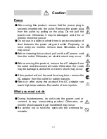 Preview for 12 page of NEC RG-A100L Instruction Manual