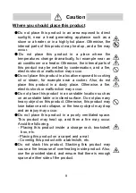Preview for 9 page of NEC RG-G200LV Instruction Manual
