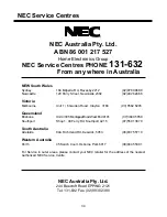 Preview for 12 page of NEC RH188 Owner'S Manual