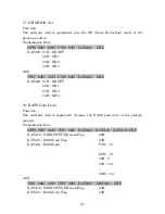 Preview for 21 page of NEC RS232 CONTROL CODES RESIDENTIAL MODELS Manual