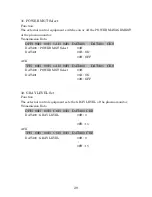 Preview for 29 page of NEC RS232 CONTROL CODES RESIDENTIAL MODELS Manual