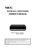 NEC RSC1711 Owner'S Manual preview