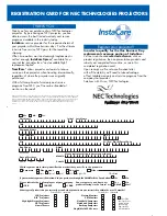 Preview for 4 page of NEC RT50X User Manual