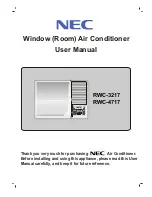 Preview for 1 page of NEC RWC-3217 User Manual