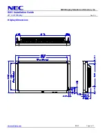 Preview for 3 page of NEC S401-AVT Installation Manual