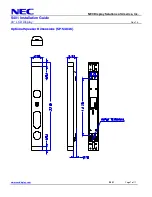 Preview for 7 page of NEC S401-AVT Installation Manual