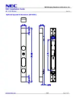 Preview for 7 page of NEC S461 Installation Manual