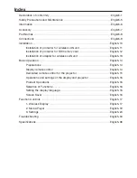 Preview for 2 page of NEC SB-06WC User Manual