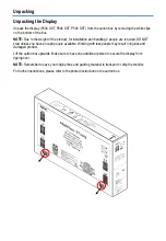Preview for 9 page of NEC ShadowSense Touch MultiSync P404 SST User Manual