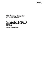 NEC ShieldPRO N22A User Manual preview