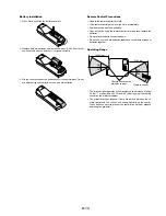 Preview for 10 page of NEC Showcase Series HT1100 User Manual