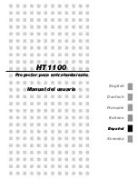 Preview for 221 page of NEC Showcase Series HT1100 User Manual