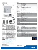 Preview for 2 page of NEC ShowCase Series Brochure & Specs