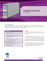 NEC SIGMABLADE AD106a Datasheet preview
