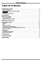 Preview for 8 page of NEC SigmaBlade N8406-022 User Manual