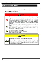 Preview for 20 page of NEC SigmaBlade N8406-022 User Manual