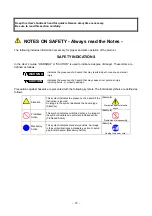 Preview for 10 page of NEC SigmaBlade N8406-040(F) User Manual