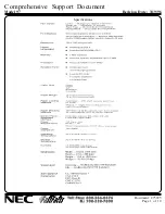 NEC Silentwriter 97 Support Document preview