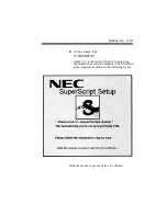 Preview for 51 page of NEC SILENTWRITER SUPERSCRIPT 660 User Manual