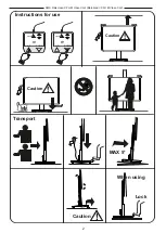 Preview for 3 page of NEC SMS Flatscreen X FH M605 Instructions For Mounting