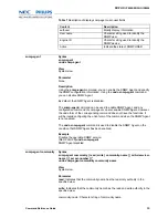 Preview for 99 page of NEC SOPHO IP 5000 Command Reference Manual