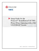 Preview for 3 page of NEC SoundStation IP 7000 Quick Start Manual