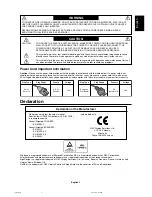 Preview for 7 page of NEC SpectraView LCD2180 WideGamut LED User Manual