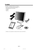 Preview for 8 page of NEC SpectraView LCD2180 WideGamut LED User Manual