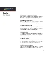 Preview for 20 page of NEC SpectraView Profiler 5 User Manual