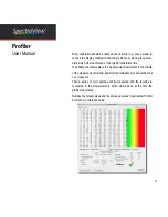 Preview for 27 page of NEC SpectraView Profiler 5 User Manual